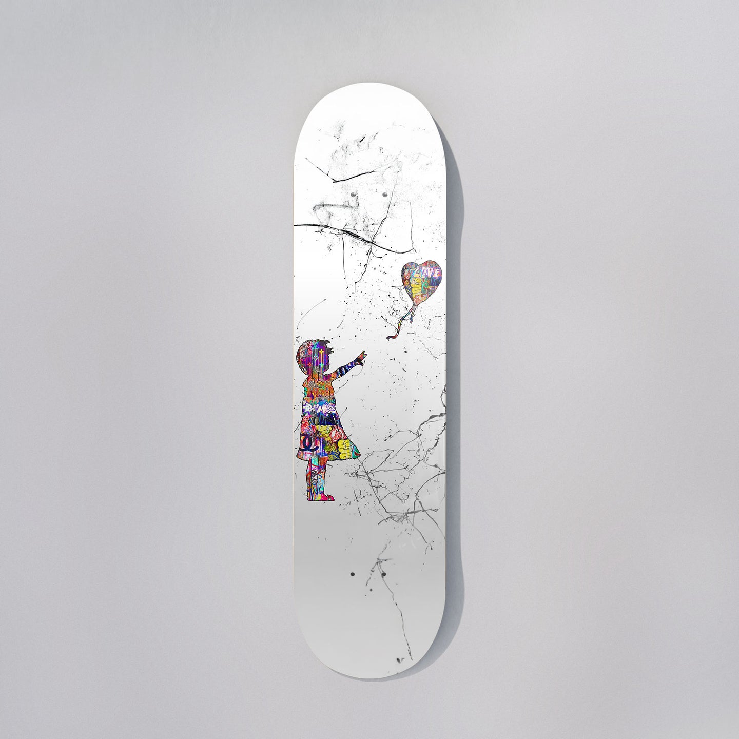 Graffiti Balloon Girl