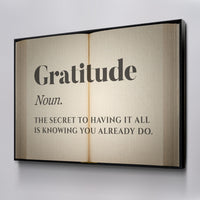 Gratitude