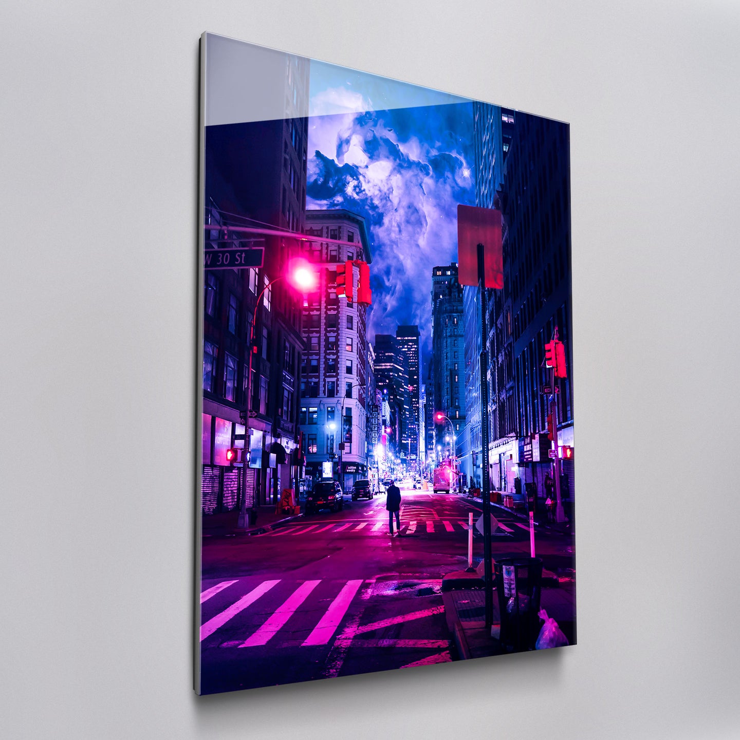 Nebula Above The City