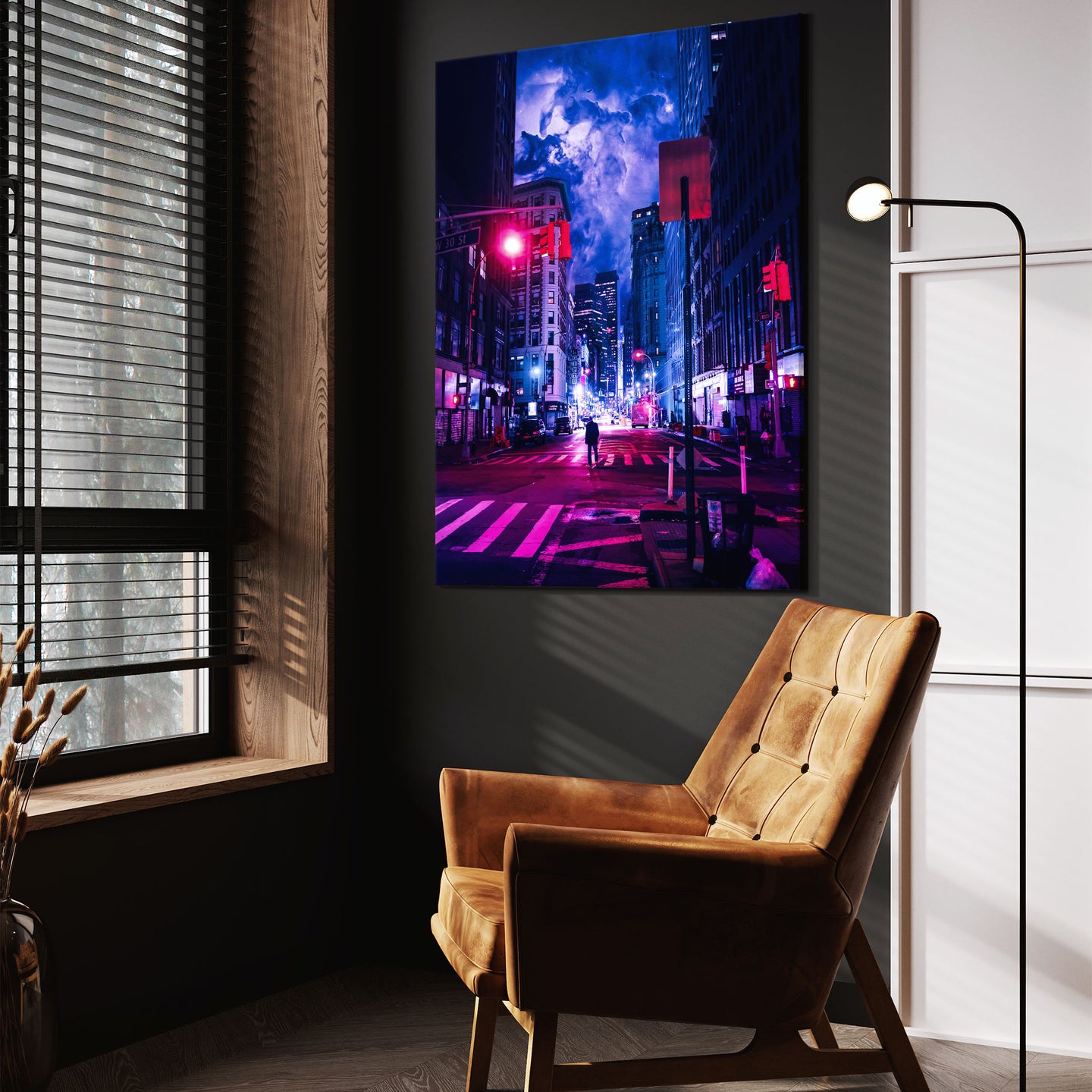 Nebula Above The City