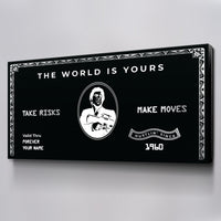 Scarface Card - Take Risks Make Moves