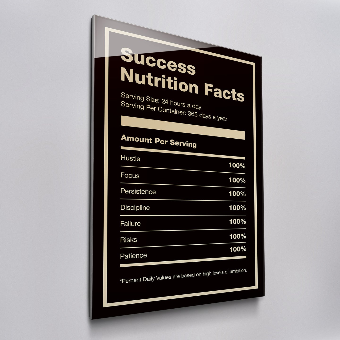 Success Nutrition Facts