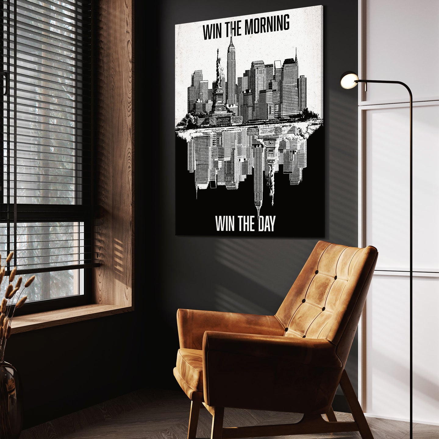 Win The Day (Black & White)