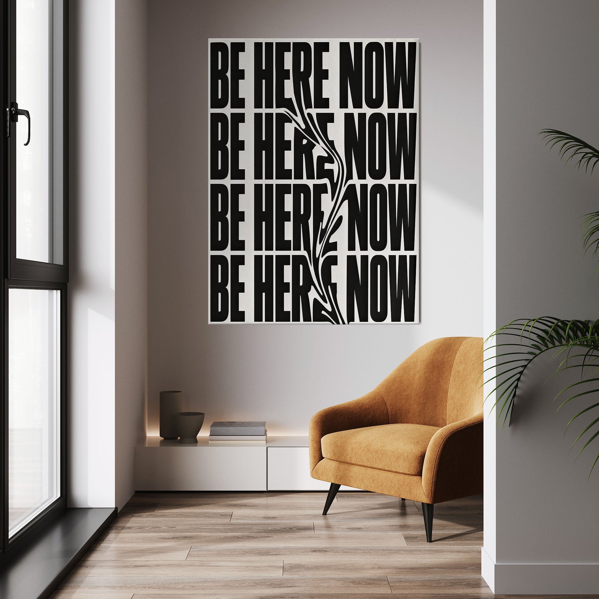 BE HERE NOW