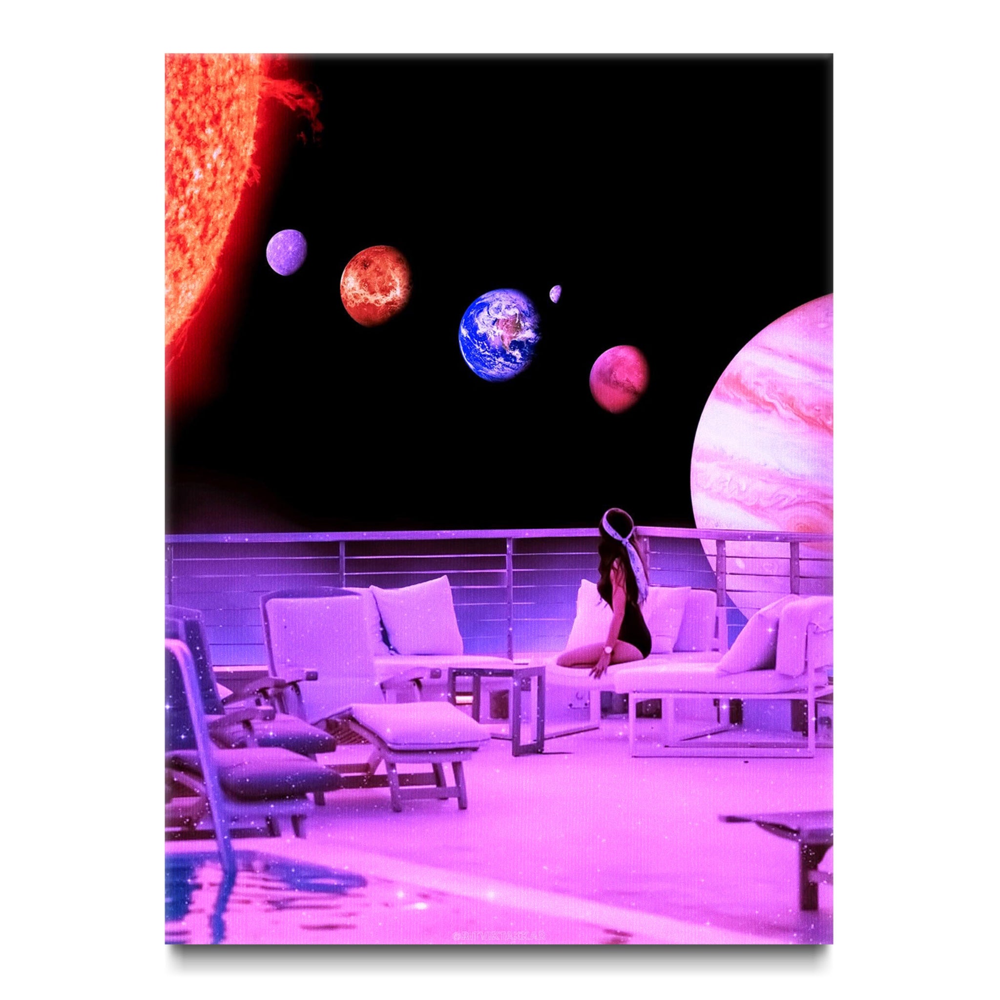 Beauty Below Space
