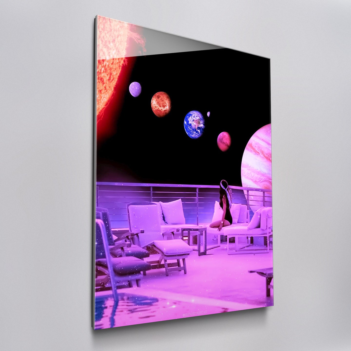 Beauty Below Space