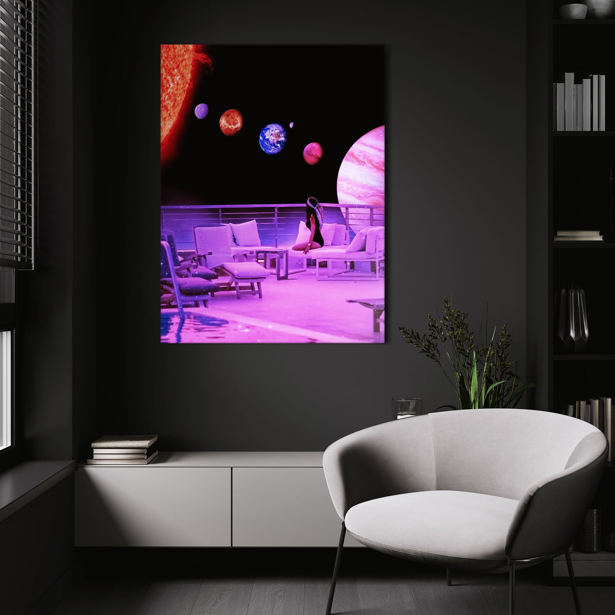 Beauty Below Space