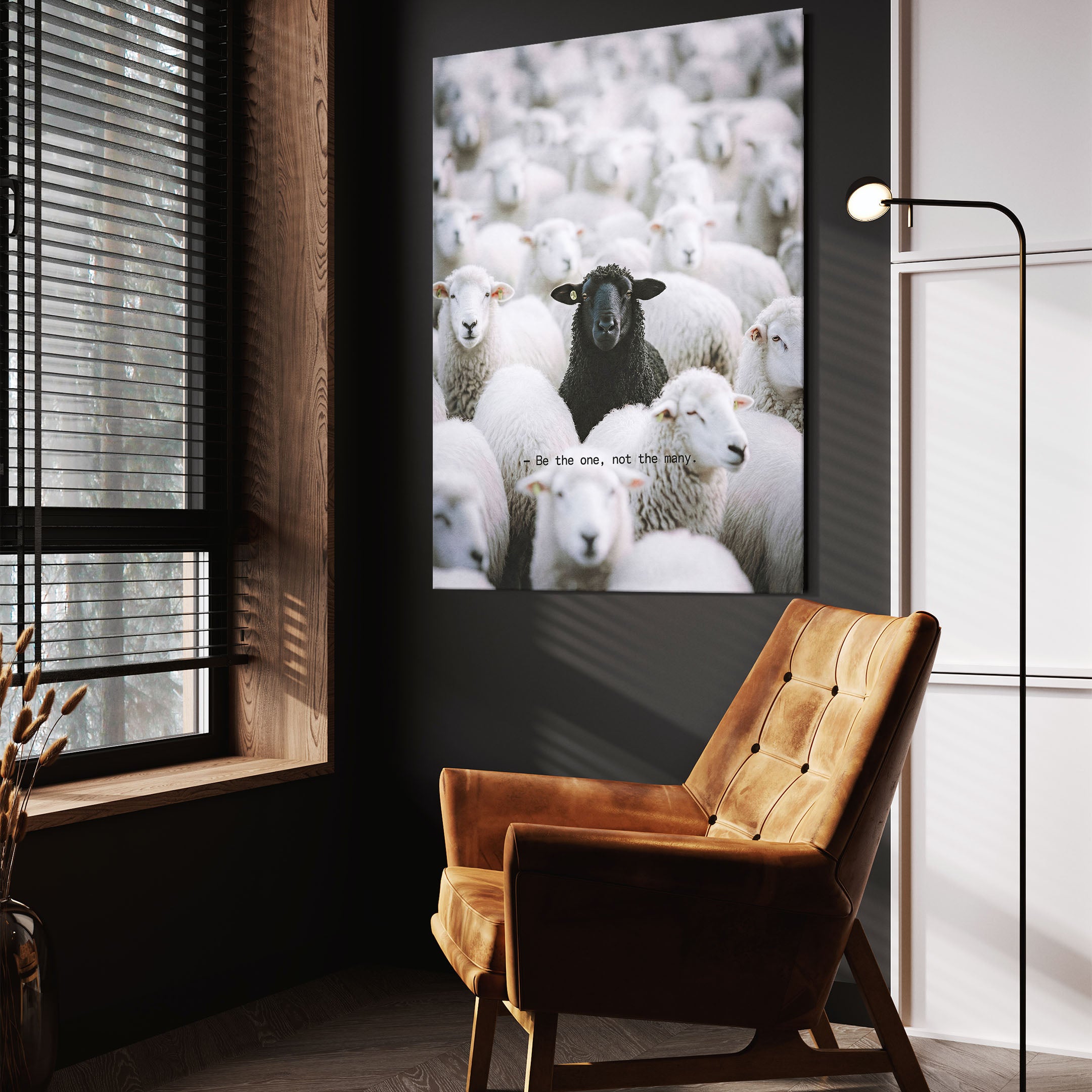 Be The One - Black Sheep – Social Culture Art
