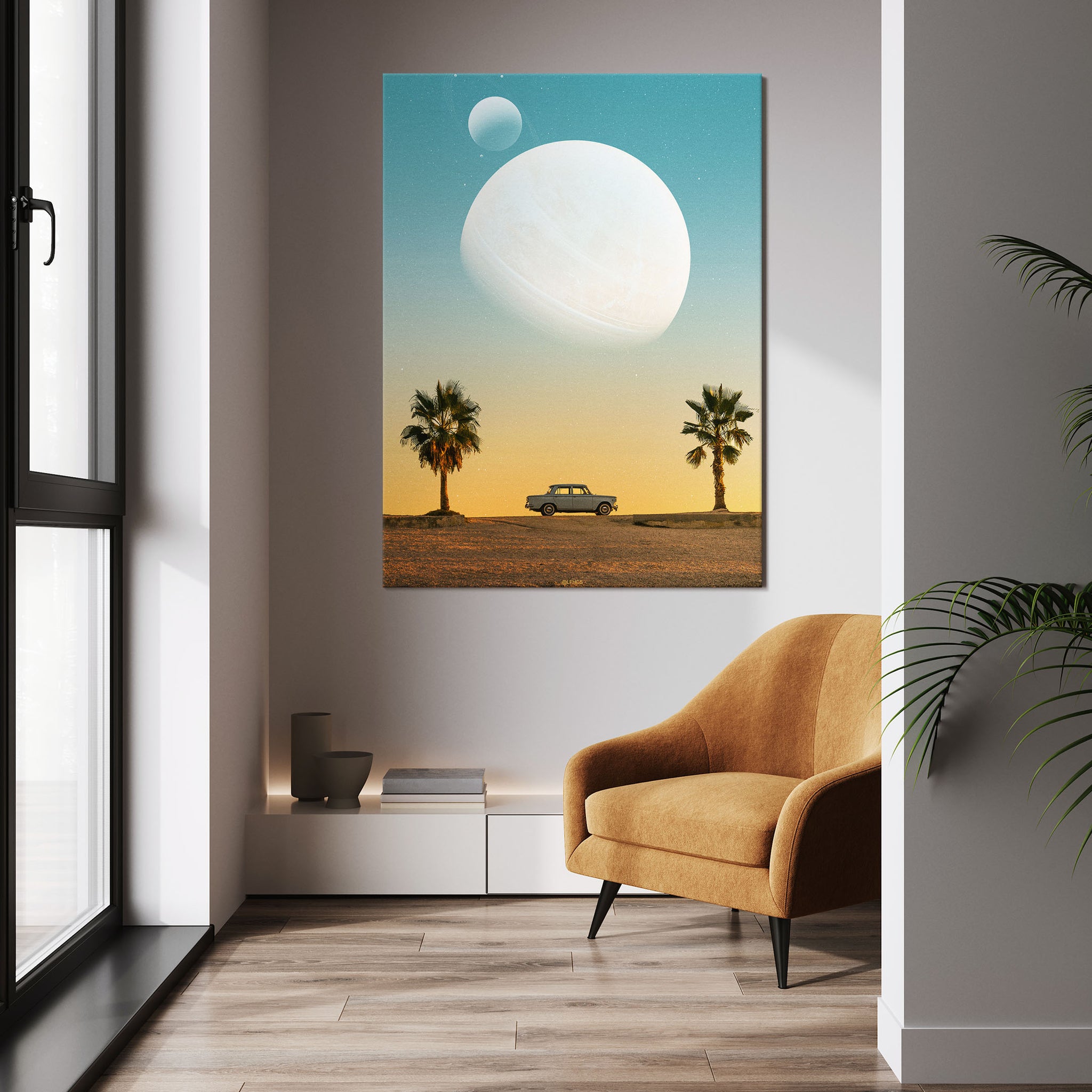 Between Two Palms
