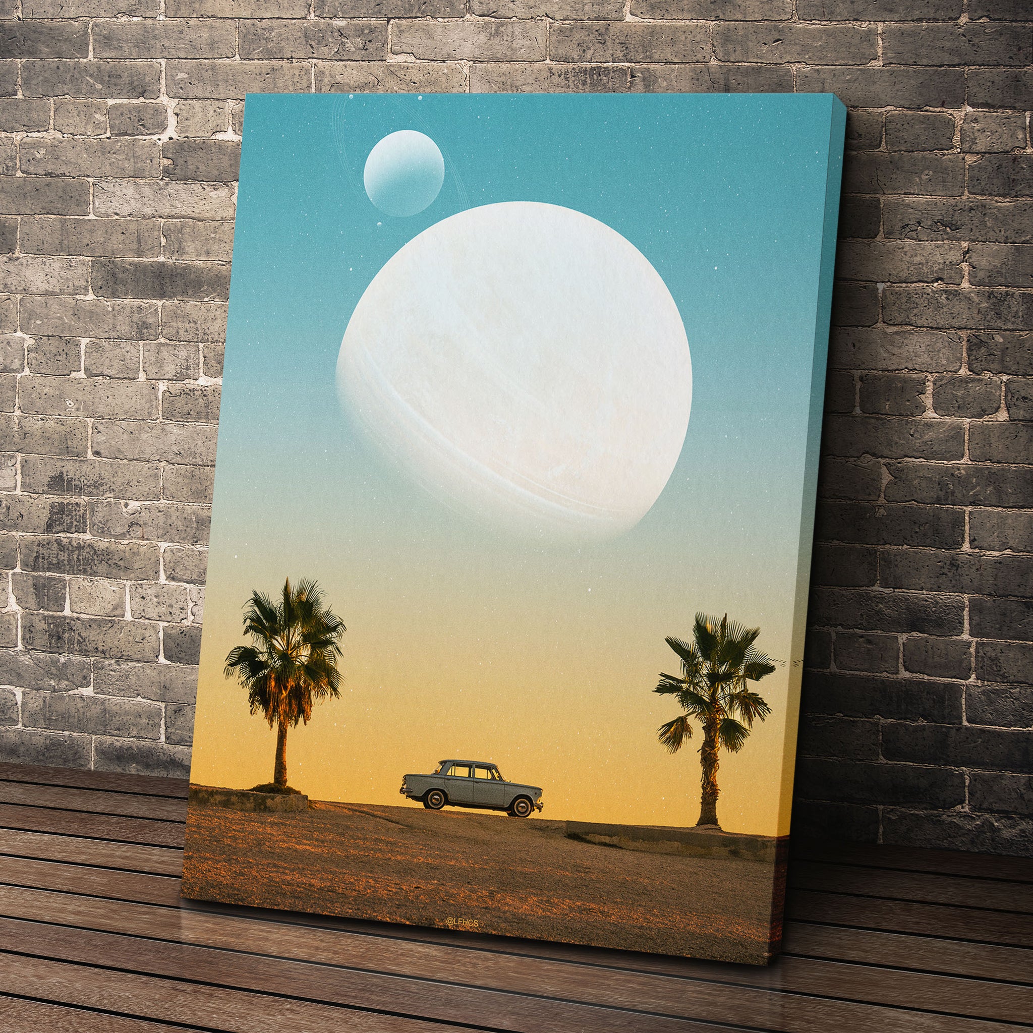 Between Two Palms