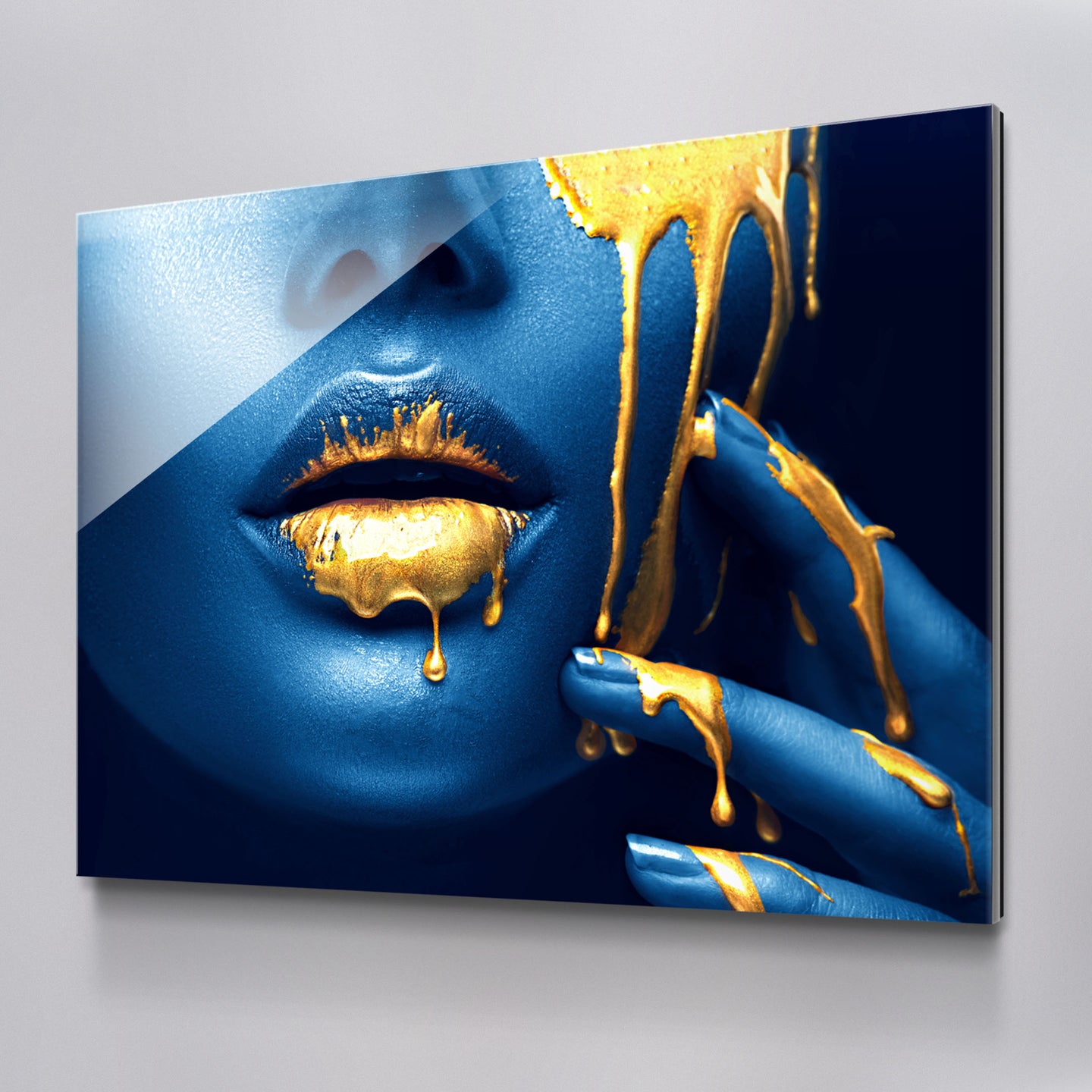 Blue Gold Touch