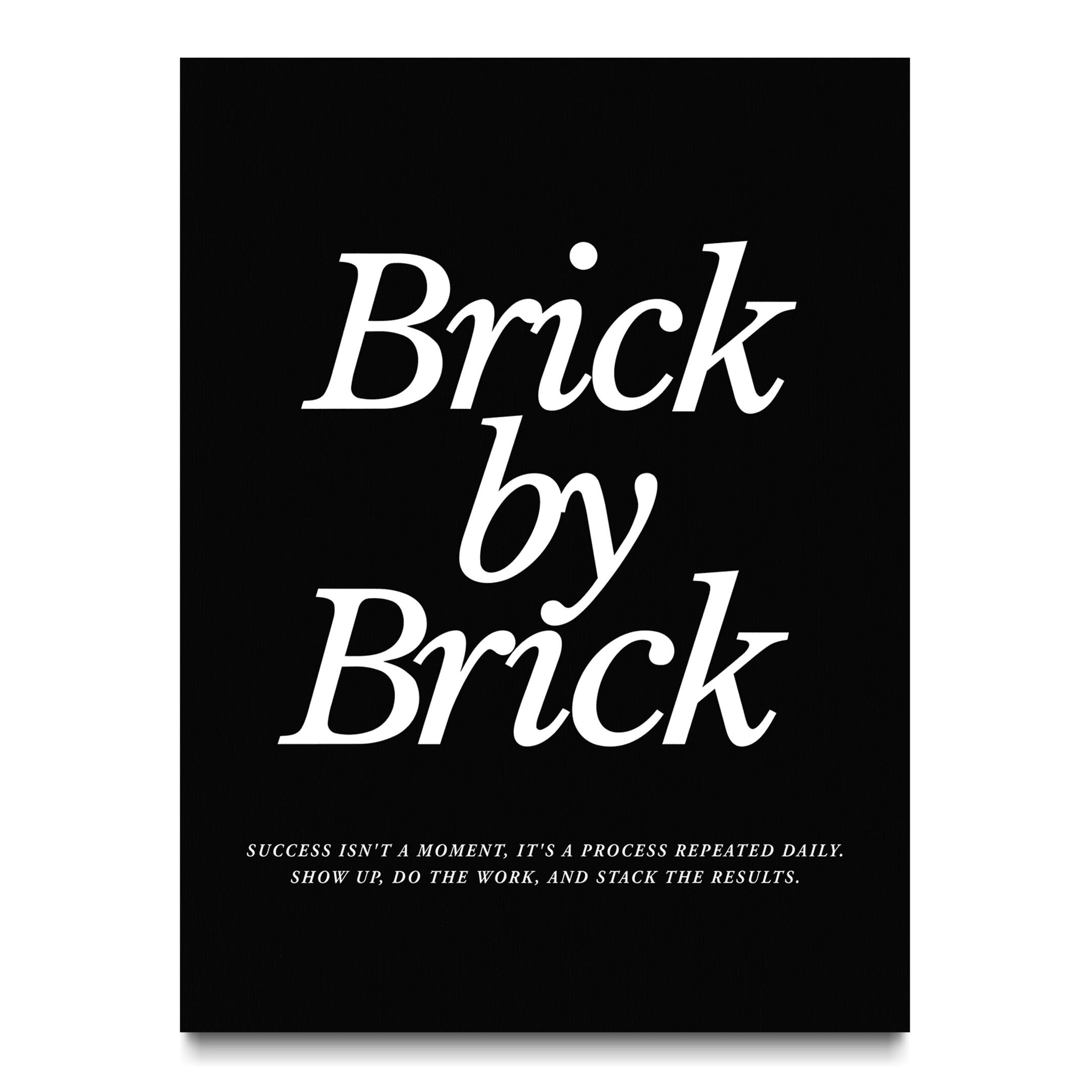 Brick By Brick - Black