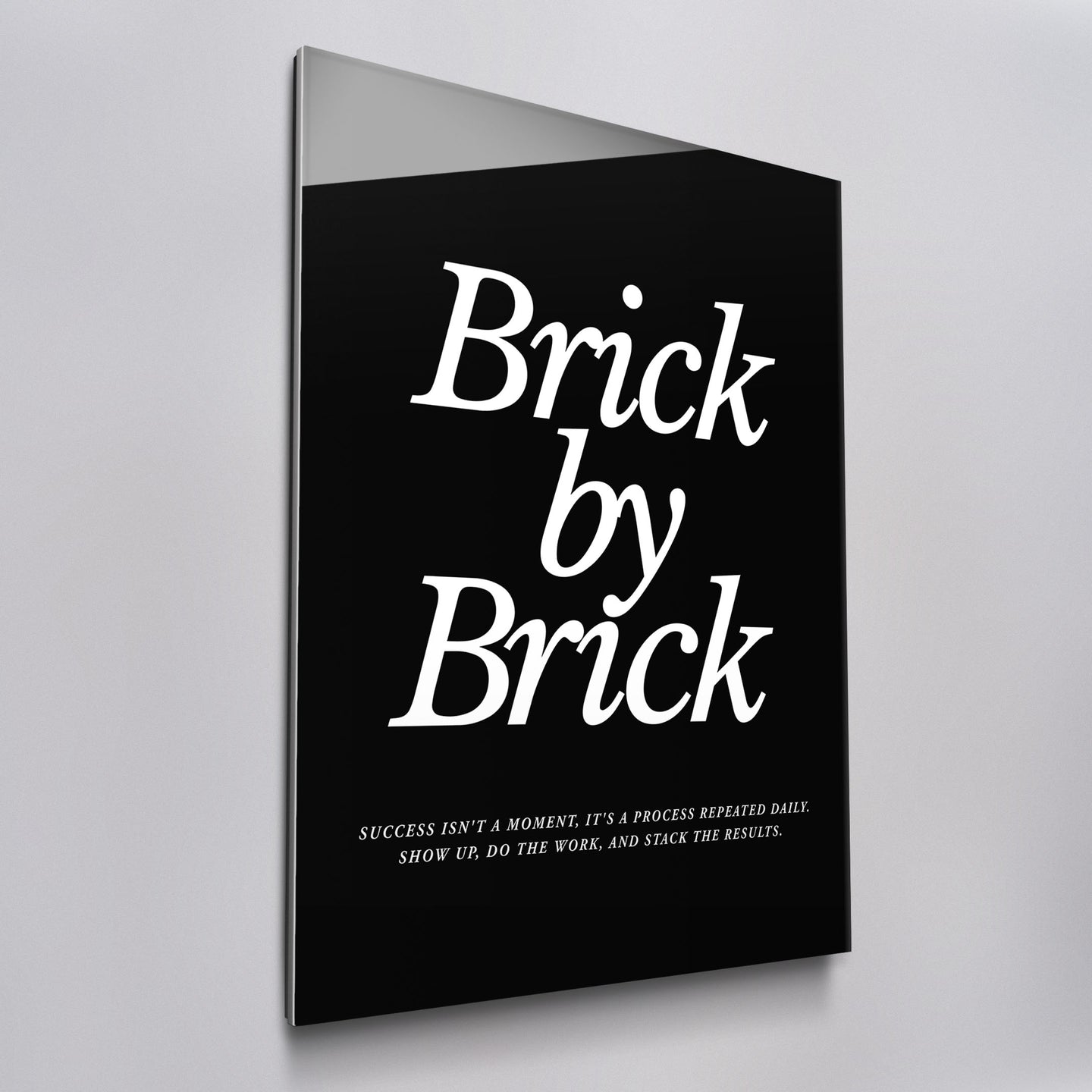 Brick By Brick - Black