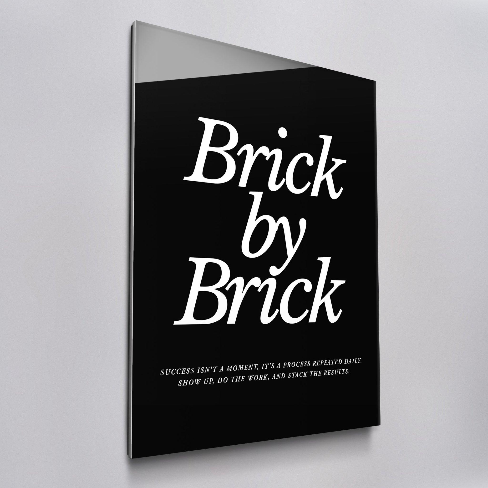 Brick By Brick - Black