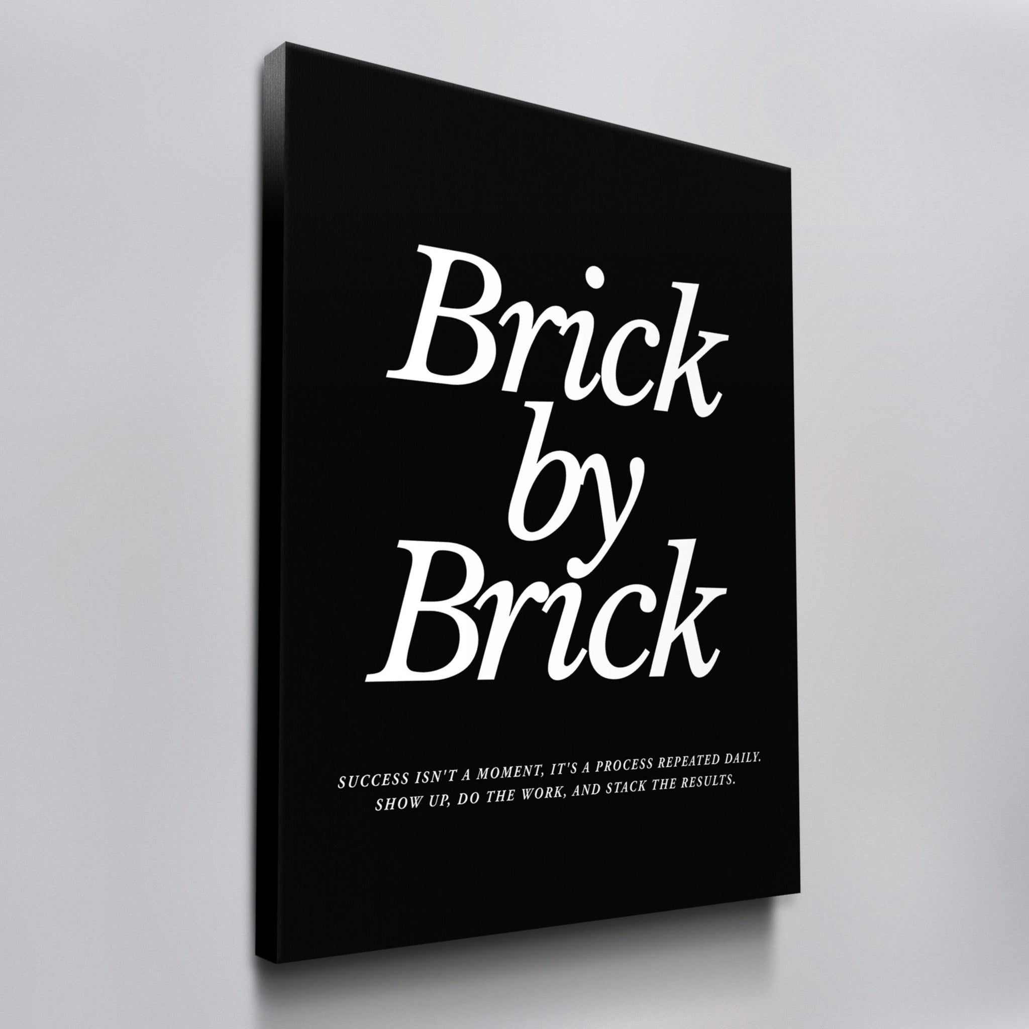 Brick By Brick - Black