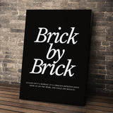 Brick By Brick - Black