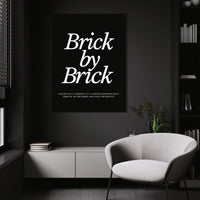 Brick By Brick - Black