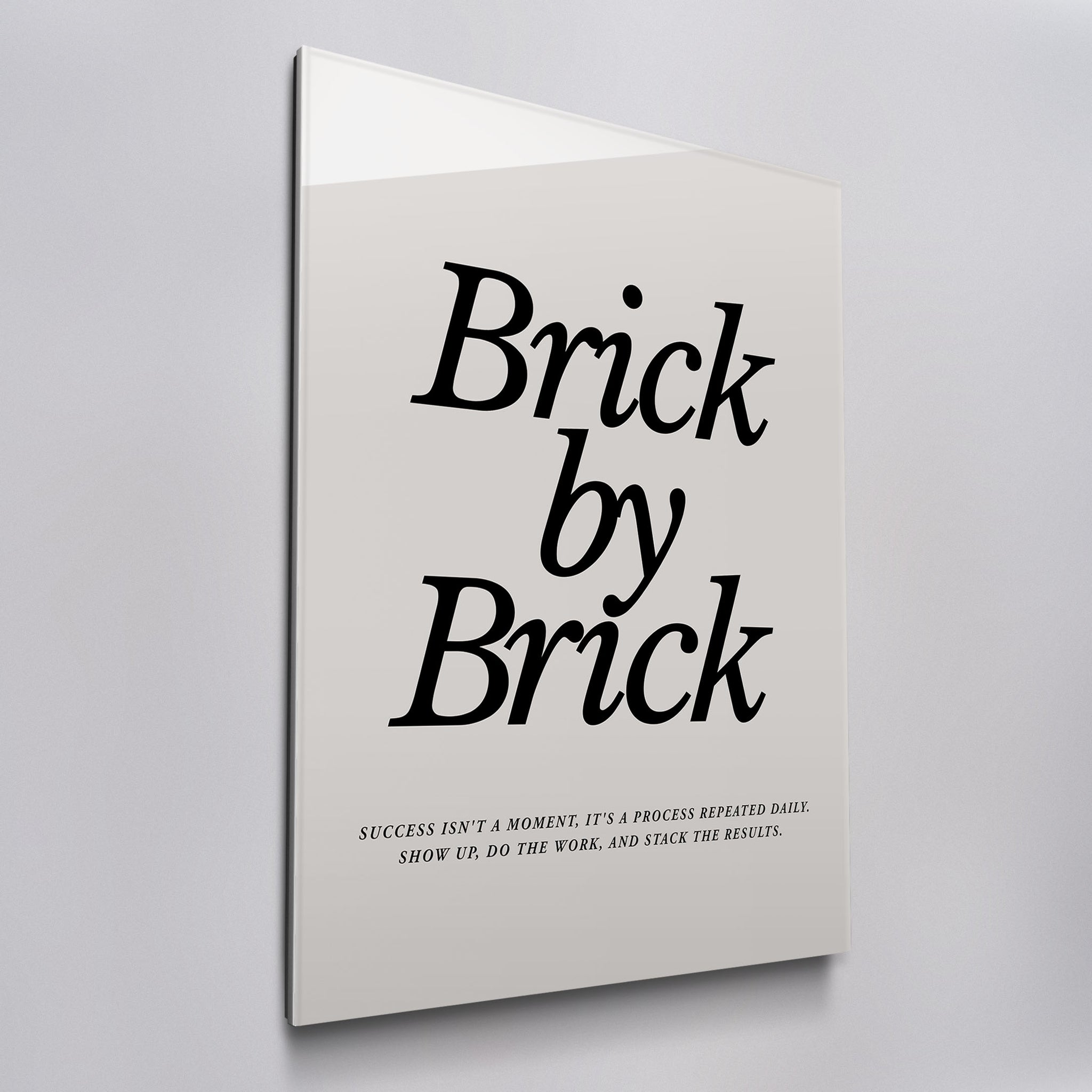 Brick by Brick