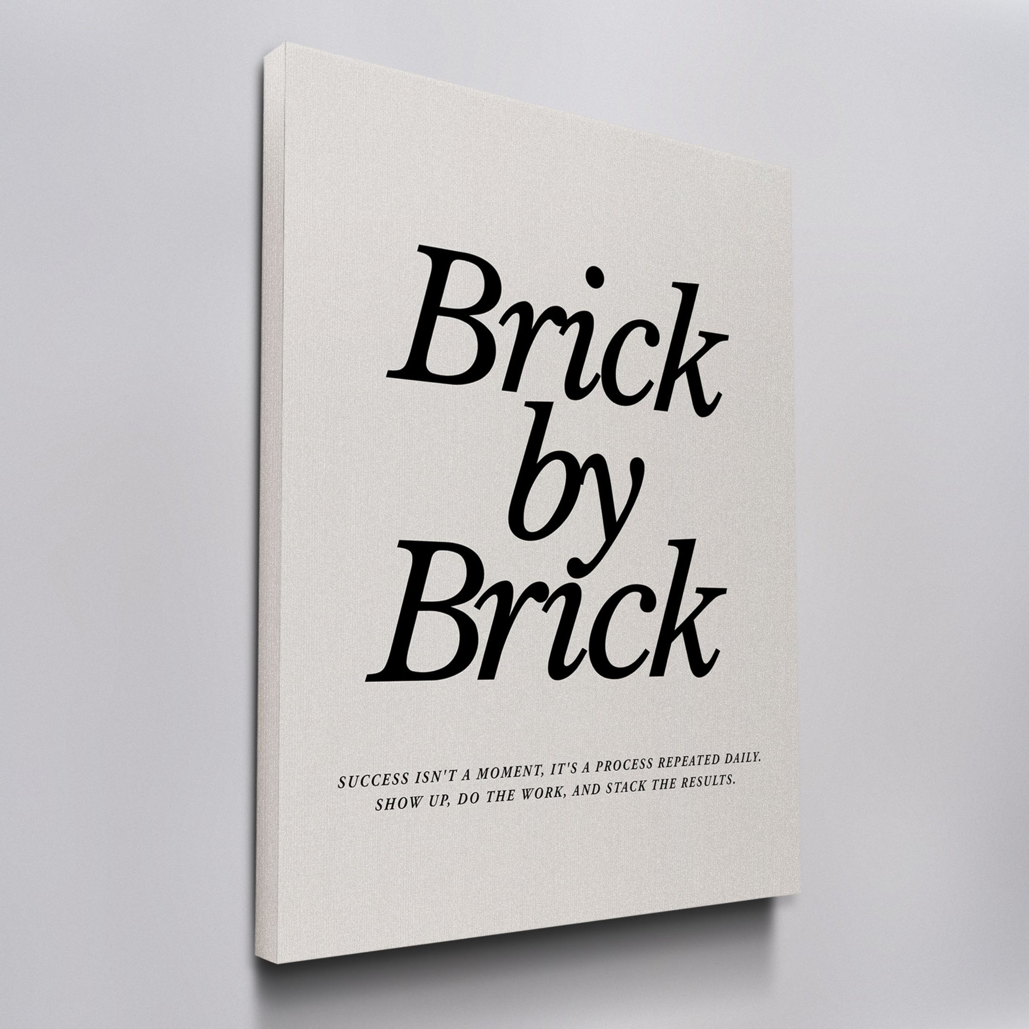 Brick by Brick