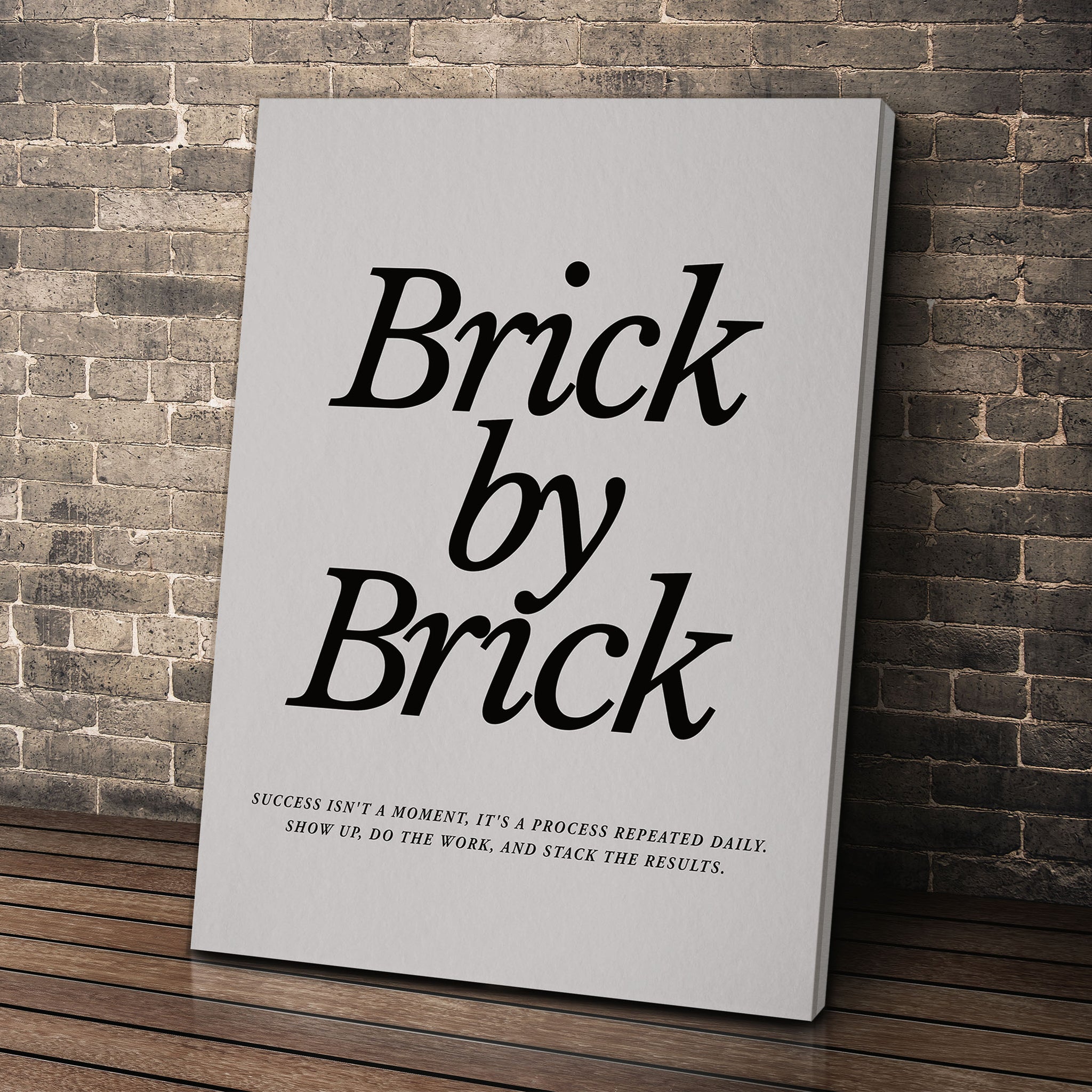 Brick by Brick