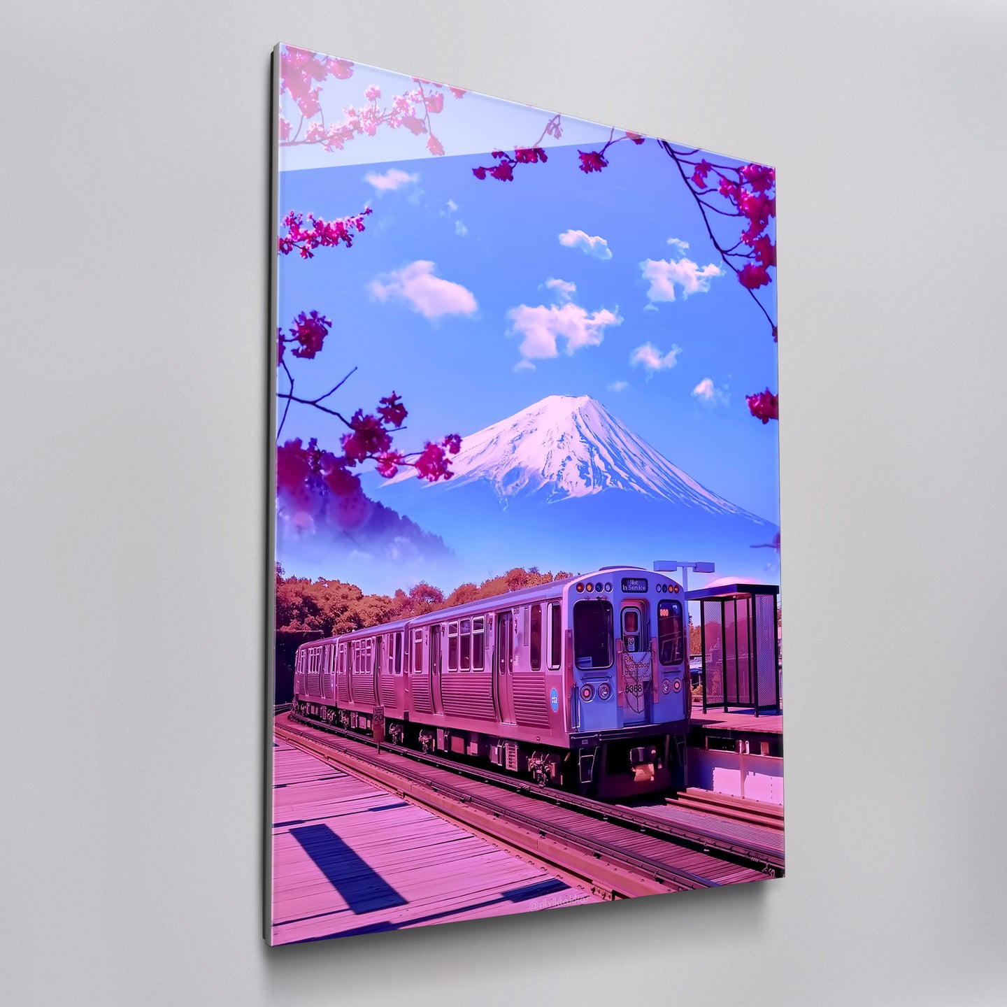 Cherry Blossom Train