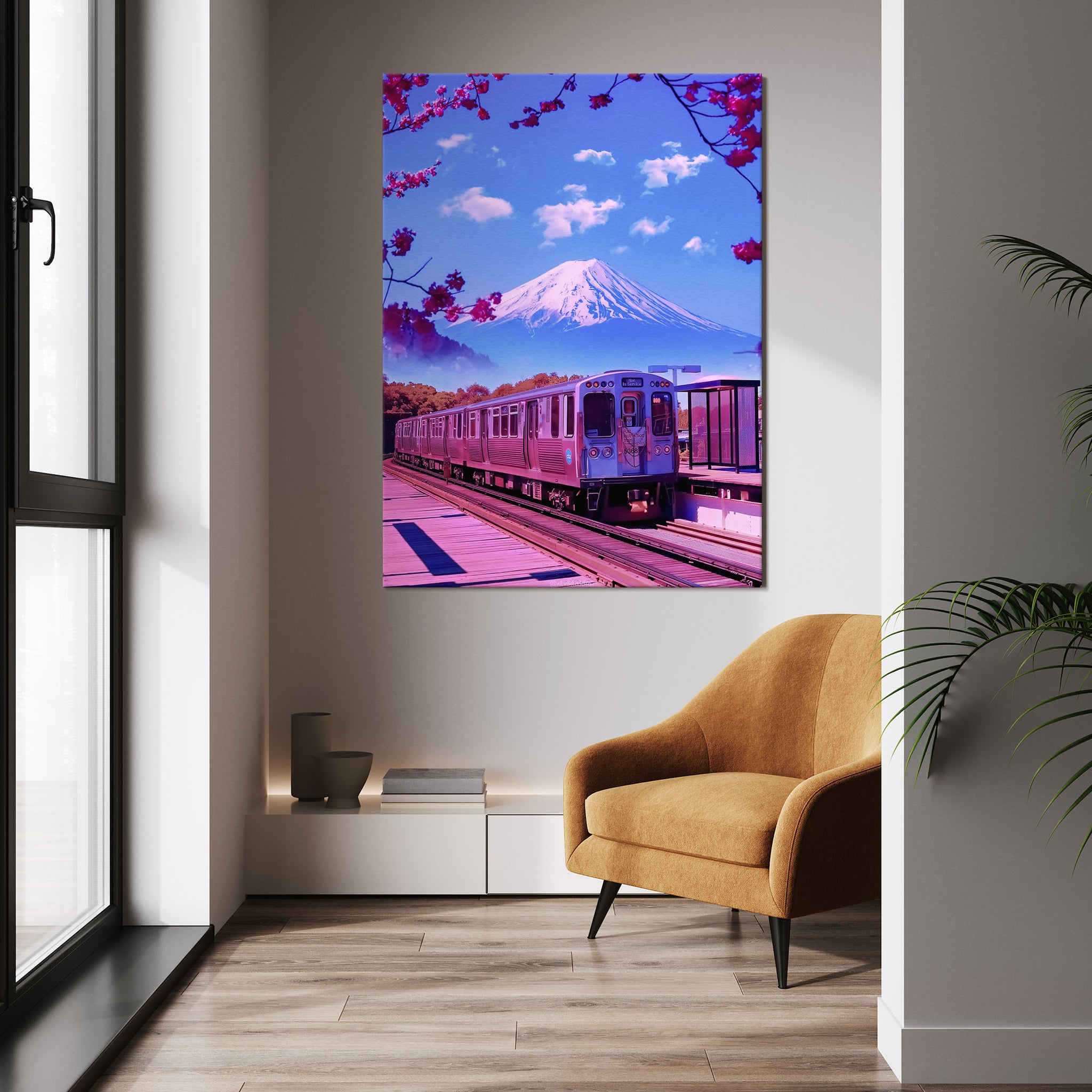 Cherry Blossom Train
