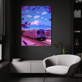 Cherry Blossom Train