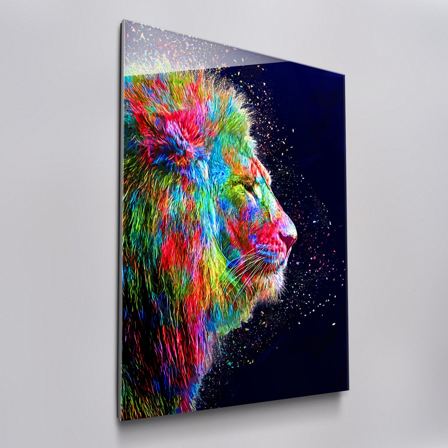 Colored Lion