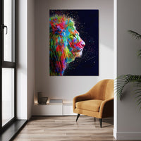 Colored Lion