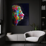 Colored Lion