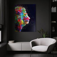 Colored Lion