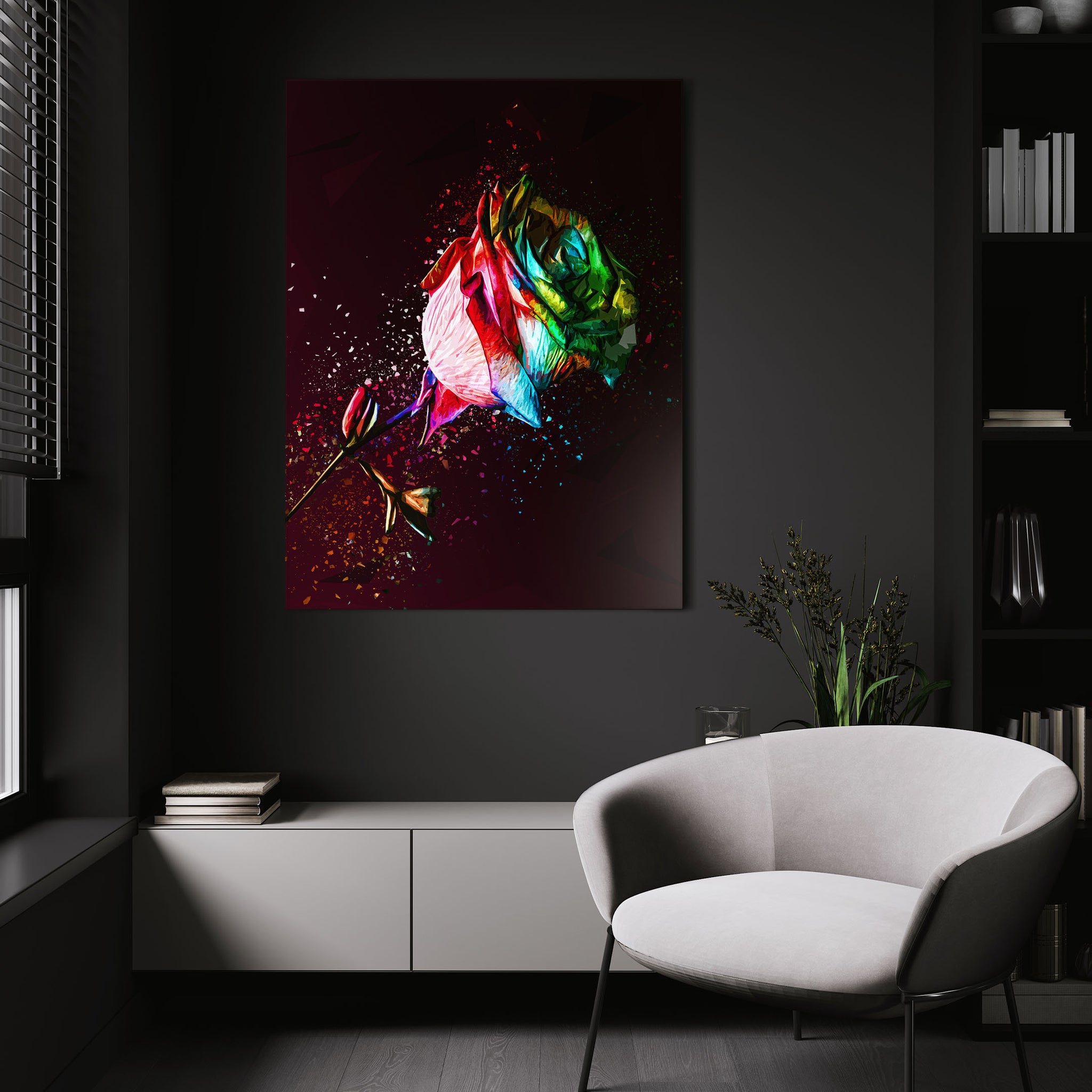 Colorful Rose