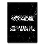 Congrats On Your Failure