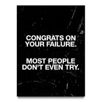 Congrats On Your Failure