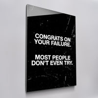 Congrats On Your Failure