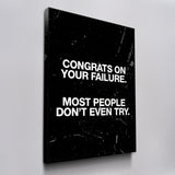 Congrats On Your Failure