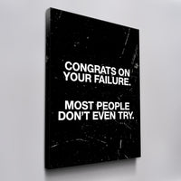 Congrats On Your Failure