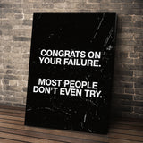Congrats On Your Failure