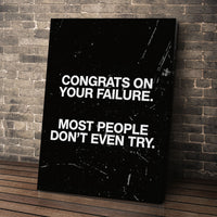 Congrats On Your Failure