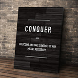 Conquer
