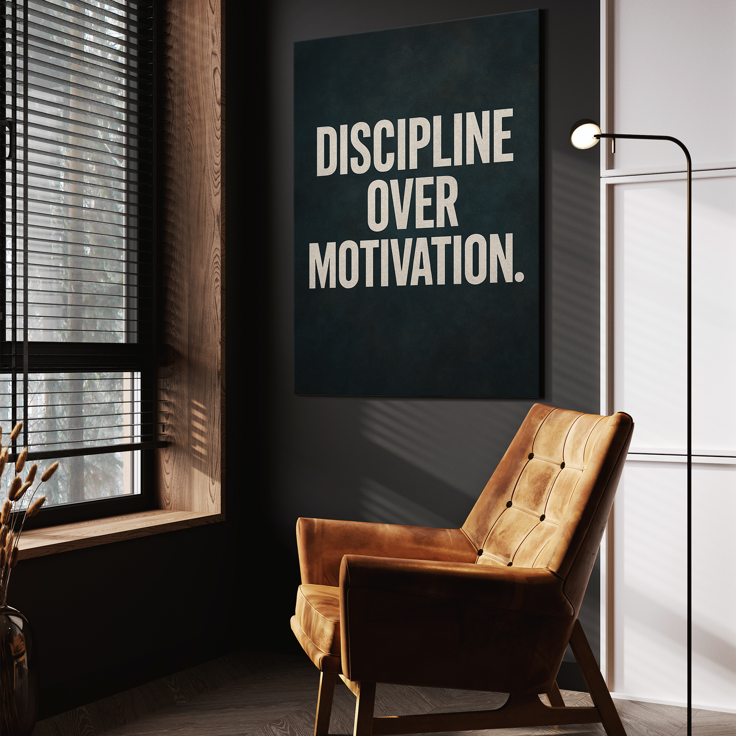 Discipline Over Motivation.