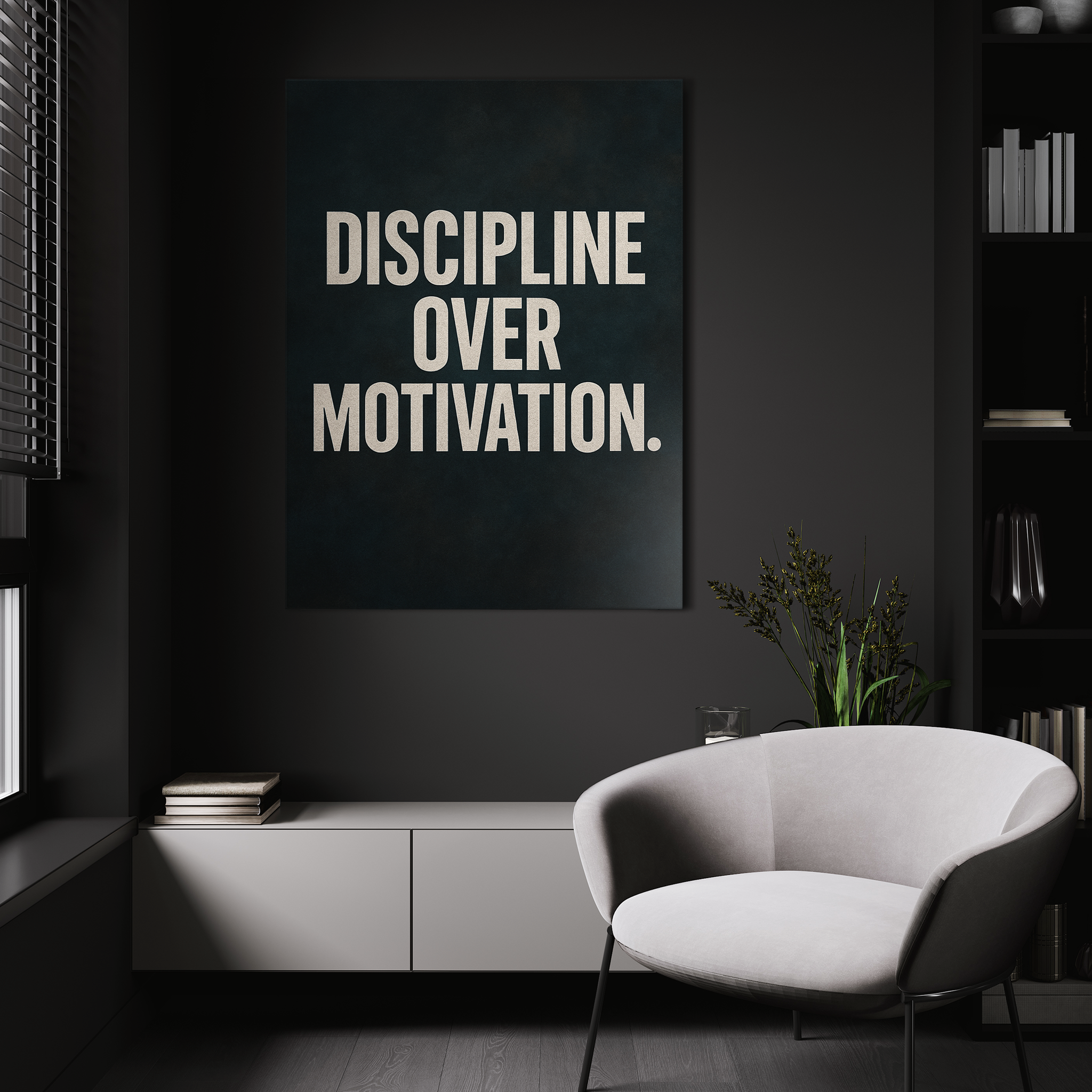 Discipline Over Motivation.