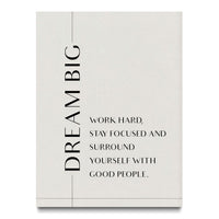Dream Big. Work Hard.