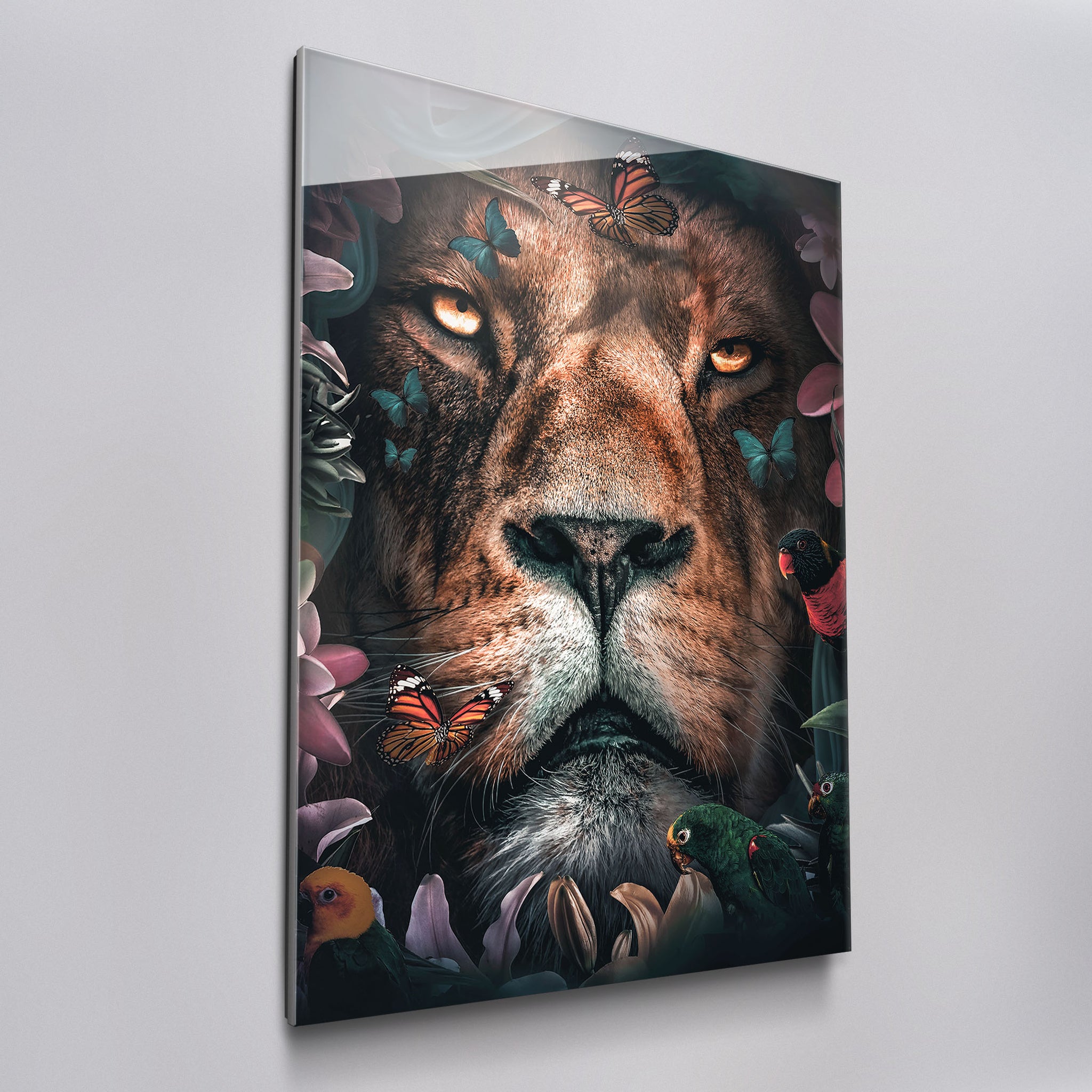 Floral Lion