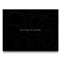 Focus is what you can ignore