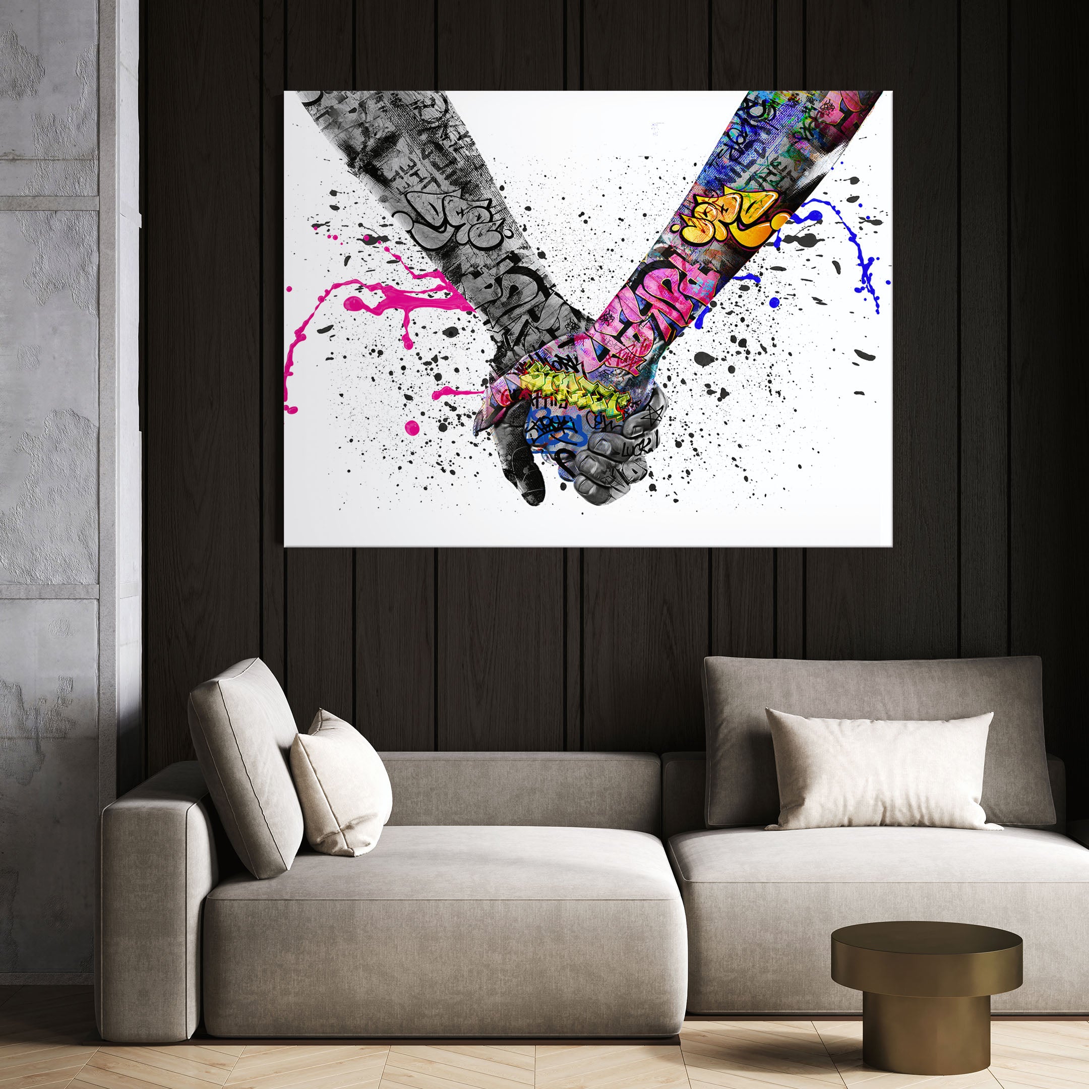 Graffiti Hands – Social Culture Art
