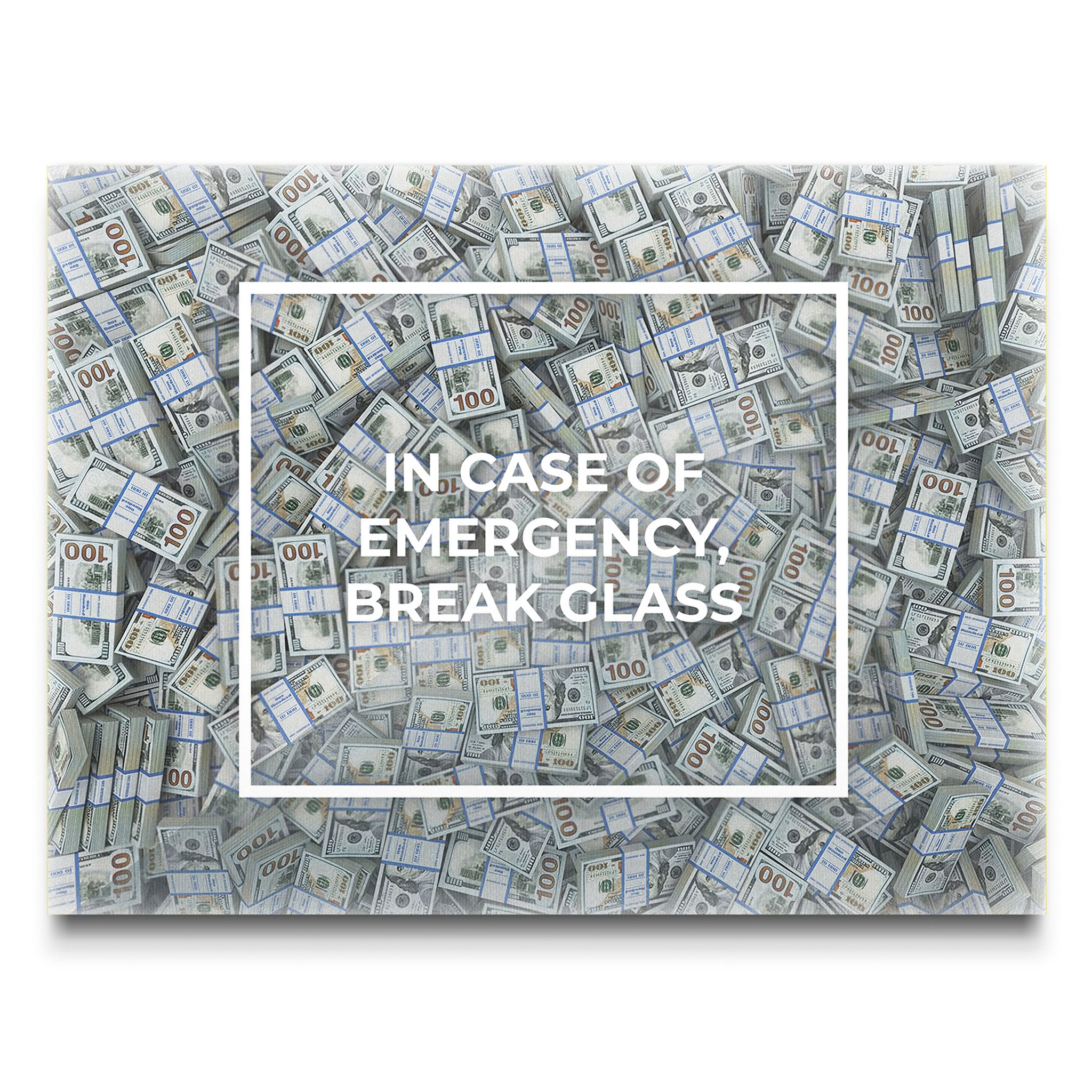 In Case of Emergency, Break Glass