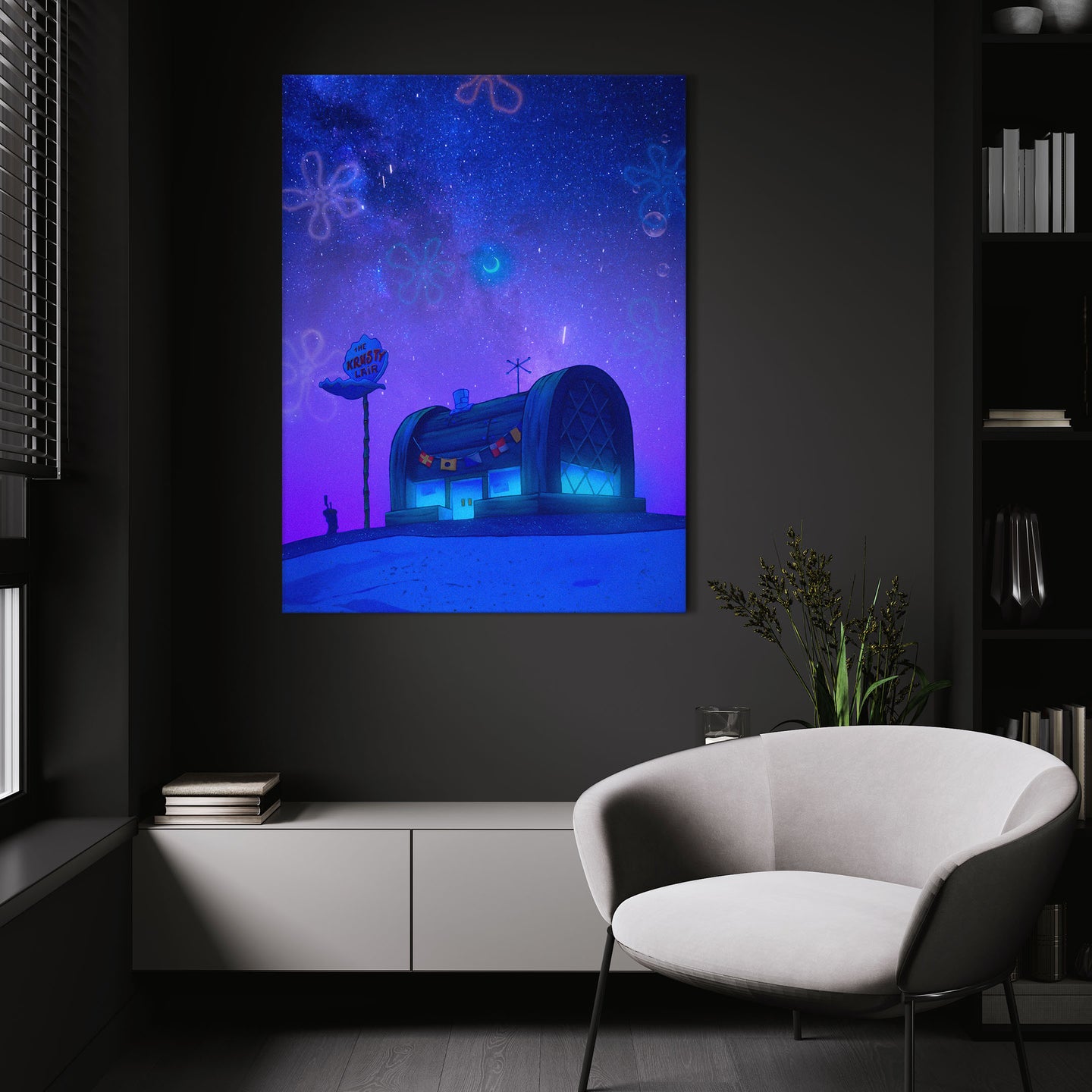 Midnight at the Krusty Krab