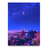 Naruto's Moonlit Meditation