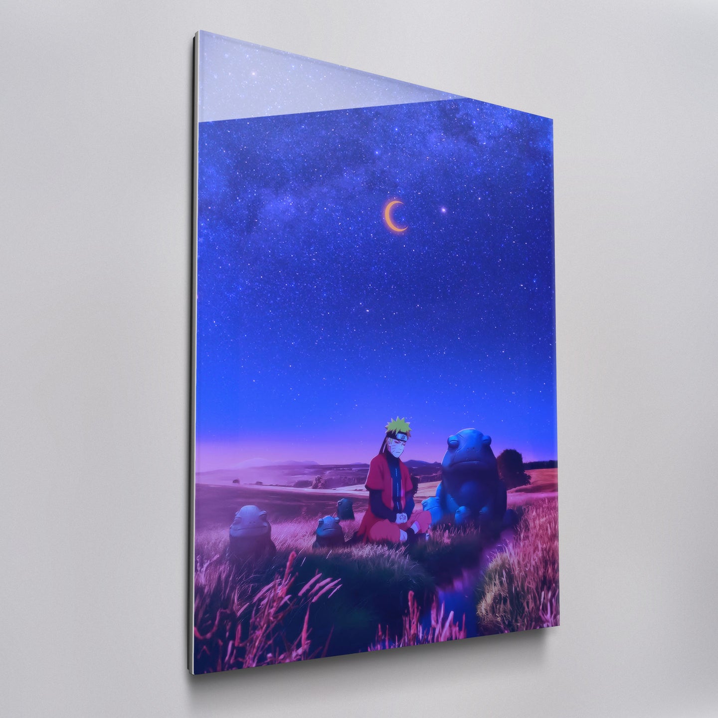 Naruto's Moonlit Meditation